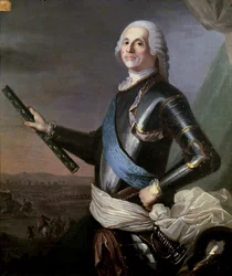 Louis Francois Armand Vignerot du Plessis (1696-1788) Herzog von Richelieu